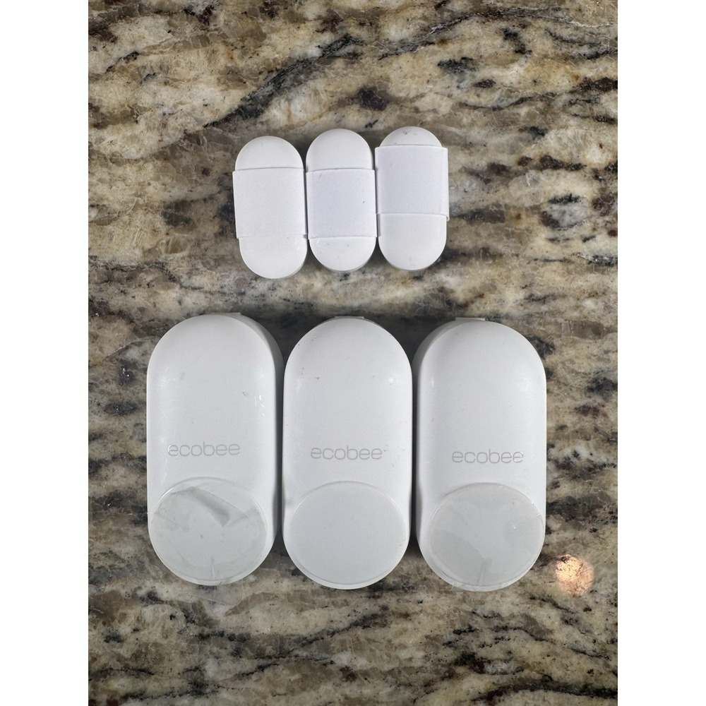 ecobee Smart Sensor for Doors & Windows 3Pack - Wifi Contact Sensors, NWOB